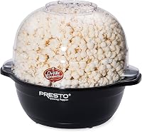 Presto 05204 Orville Redenbacher's Stirring Popcorn Popper - 6-Quart Capacity, Built-in Butter Melter, Even Popping