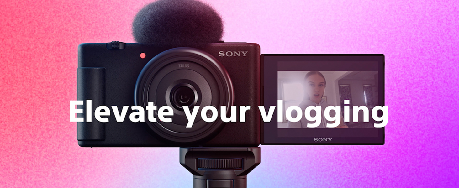Amazon.com : Sony ZV-1F Vlog Camera for Content Creators and 