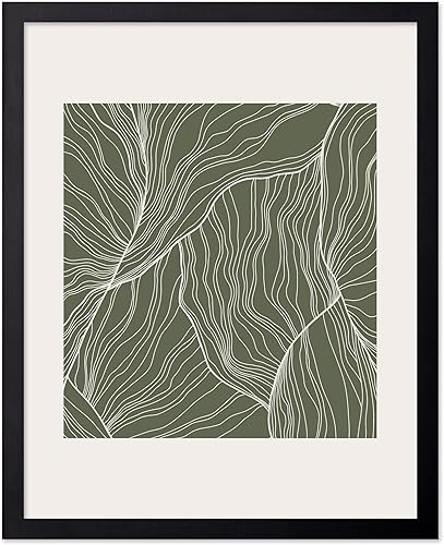 Miniatura 7 de Monem Art - Póster de líneas suaves, impresión de arco abstracto, arte de textura, arte abstracto, arte moderno de mediados de siglo, arte estético,