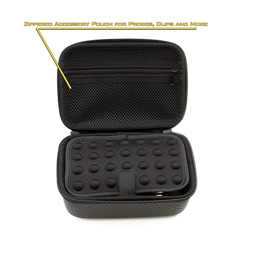 Miniatura 3 de CASEMATIX Funda de termómetro instantáneo compatible con Weber iGrill 3, Weber iGrill 2 y Weber iGrill Mini Termómetro, sondas de carne y