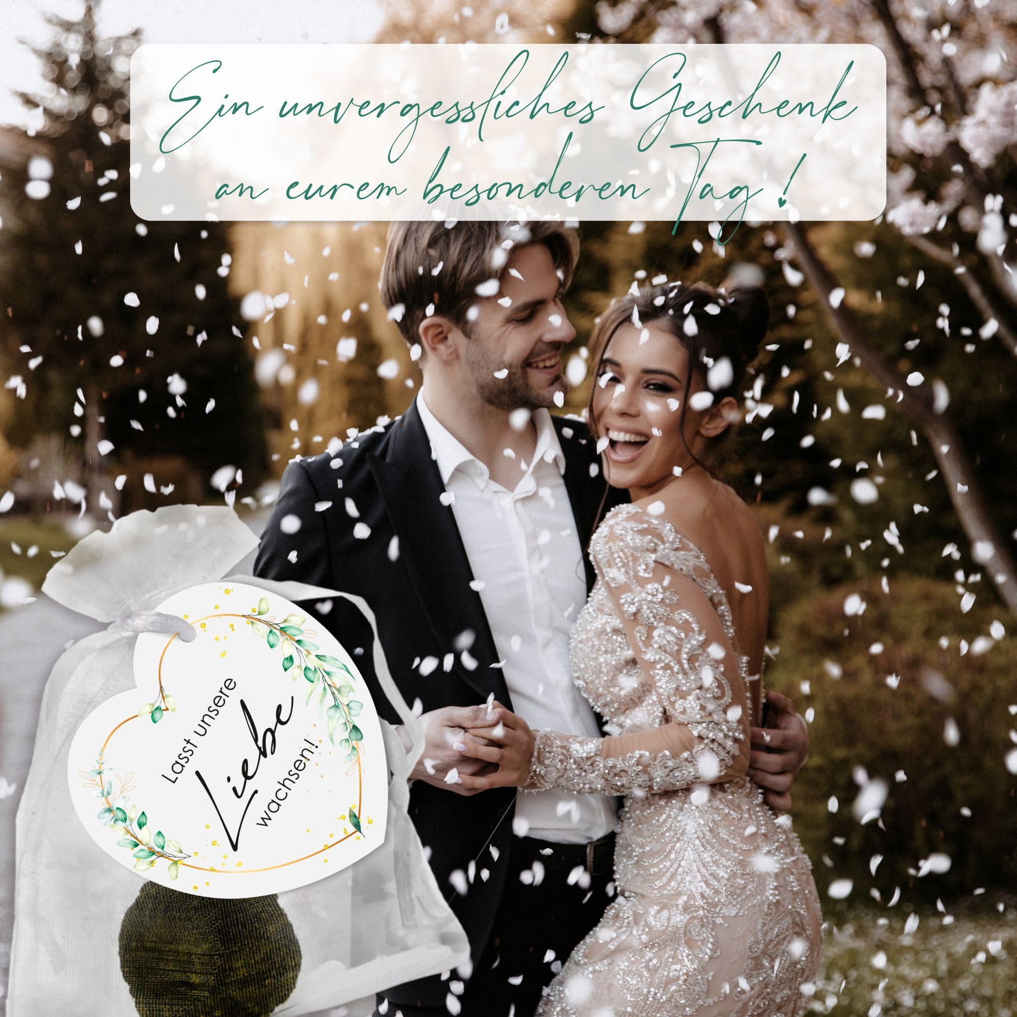 Bombas de semillas de flores para bodas, regalo especial de boda para invitados, juego completo (100 unidades)