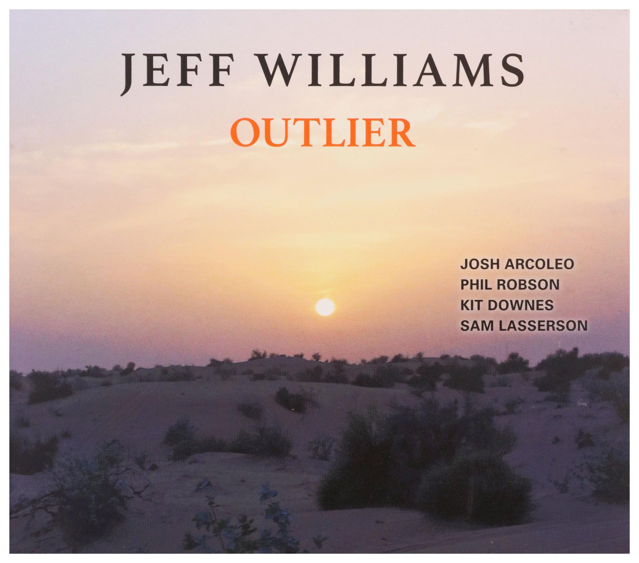 Jeff Williams - Outlier CD Album - Used