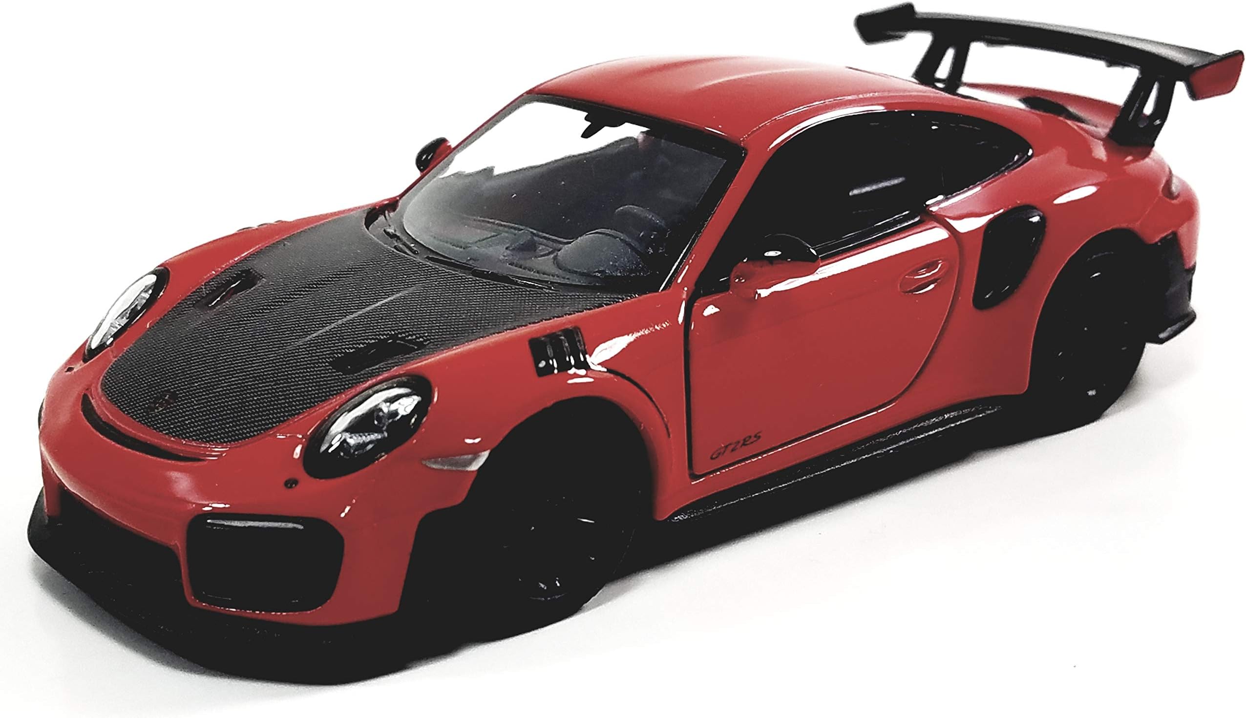 KiNSMART - 2010 Porsche 911 GT2 RS 1:36 Scale 5" Die Cast Metal Model Toy Sports Car Toy (Red)