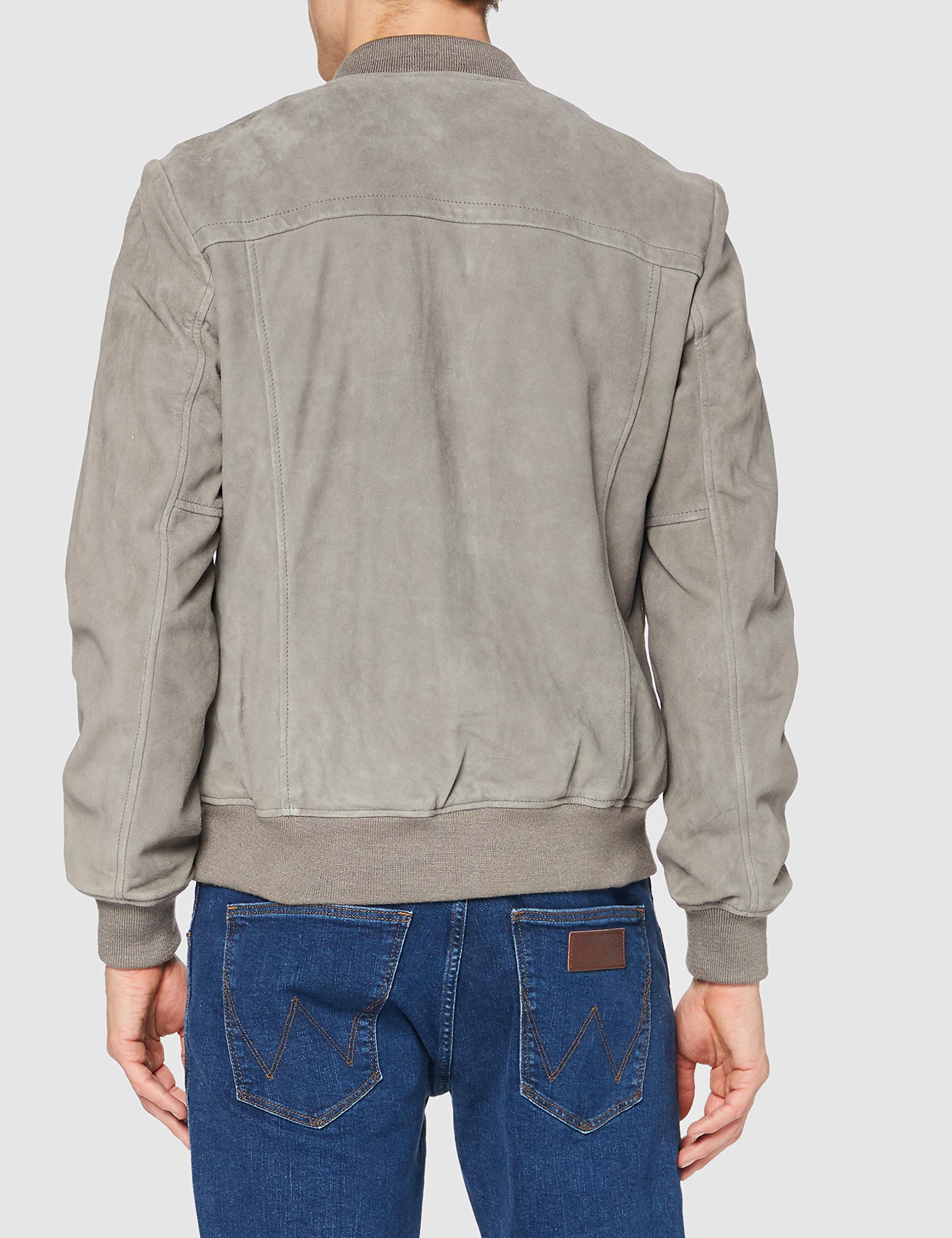 Schott NYC kurtki skórzane Mężczyźni Bomber Suede