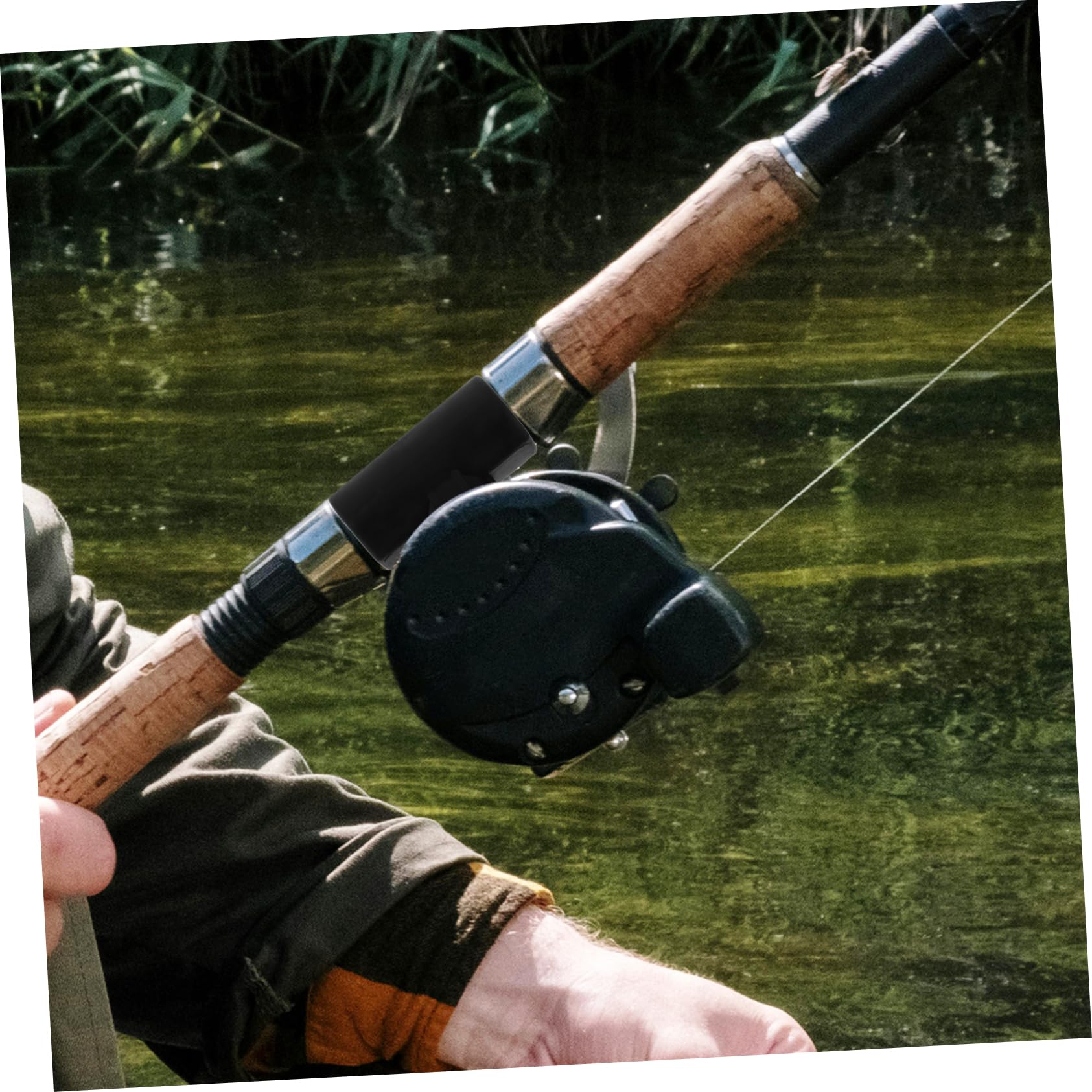 GAROZATION Upgrade Your Tackle 10pcs Fishing Spool Adapter Line Spool Connector for Monofilament