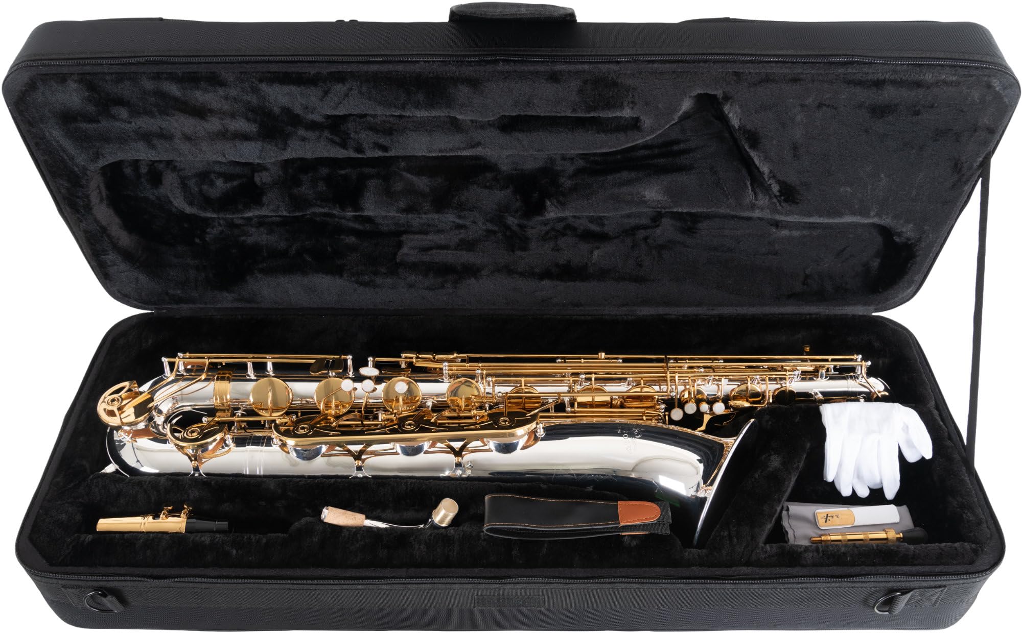 LBS-25S Sassofono Baritono Argentato