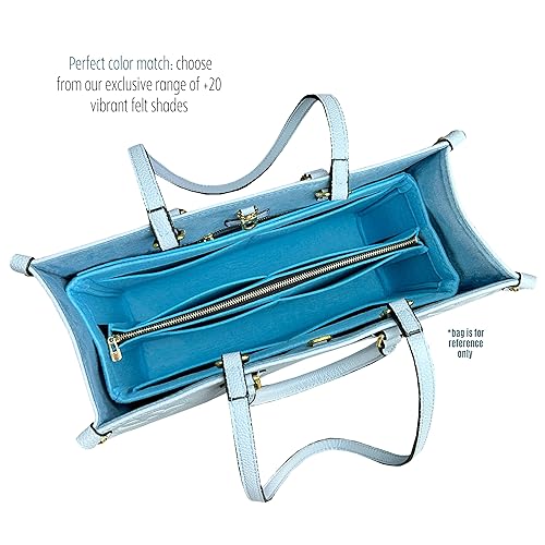 Miniatura 4 de Lv Onthego MM organizer, Lv Onthego PM Insert, Lv Onthego GM Bag Organizer Handmade 2mm Premium Wool Felt Snug Sturdy (For Onthego PM, Lime)