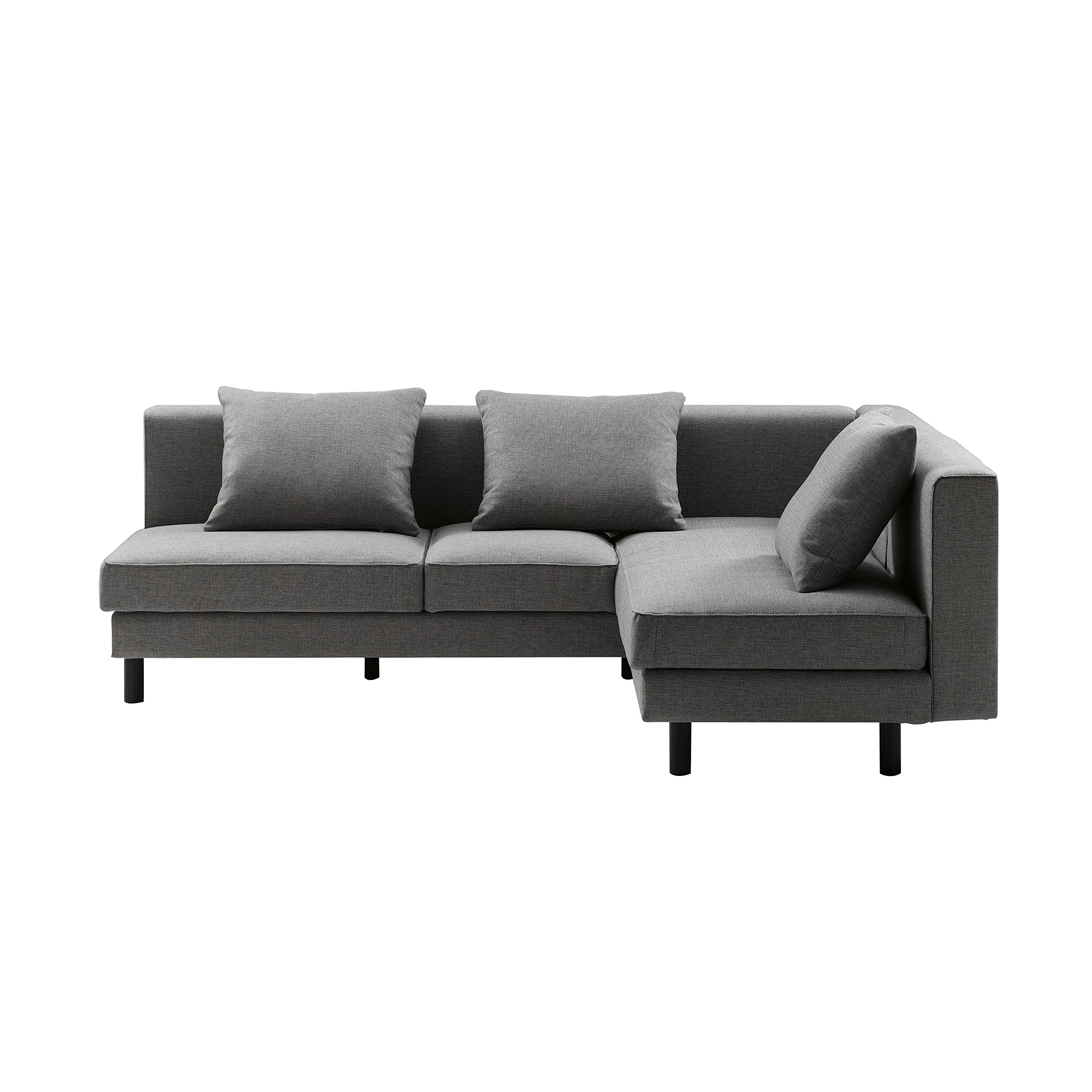 Amazon｜ボスコプラス テスラ ソファ 210cm ライトグレー LS60103A 