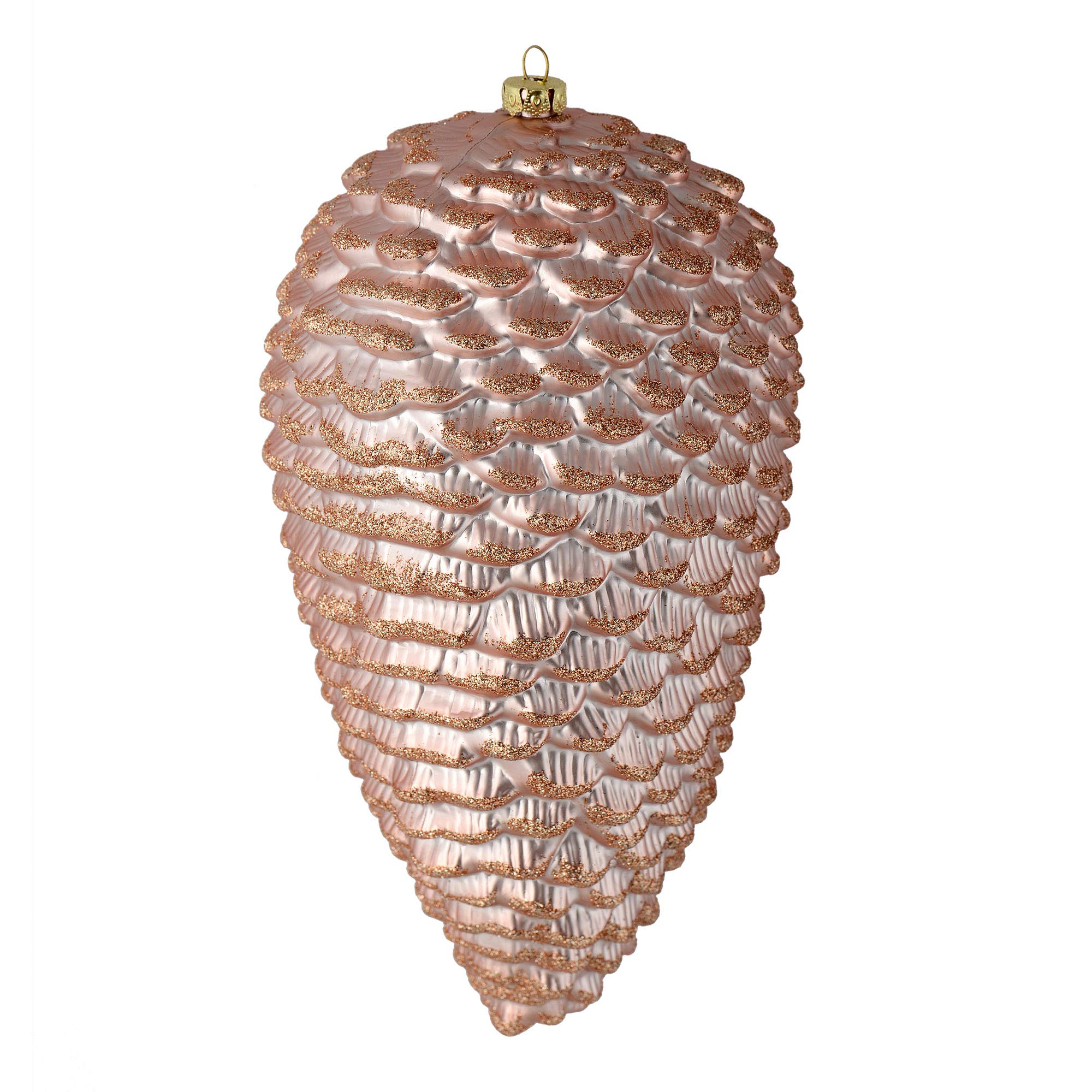 4 Pommes de pin dorées de 17,8 cm Vickerman pour décoration