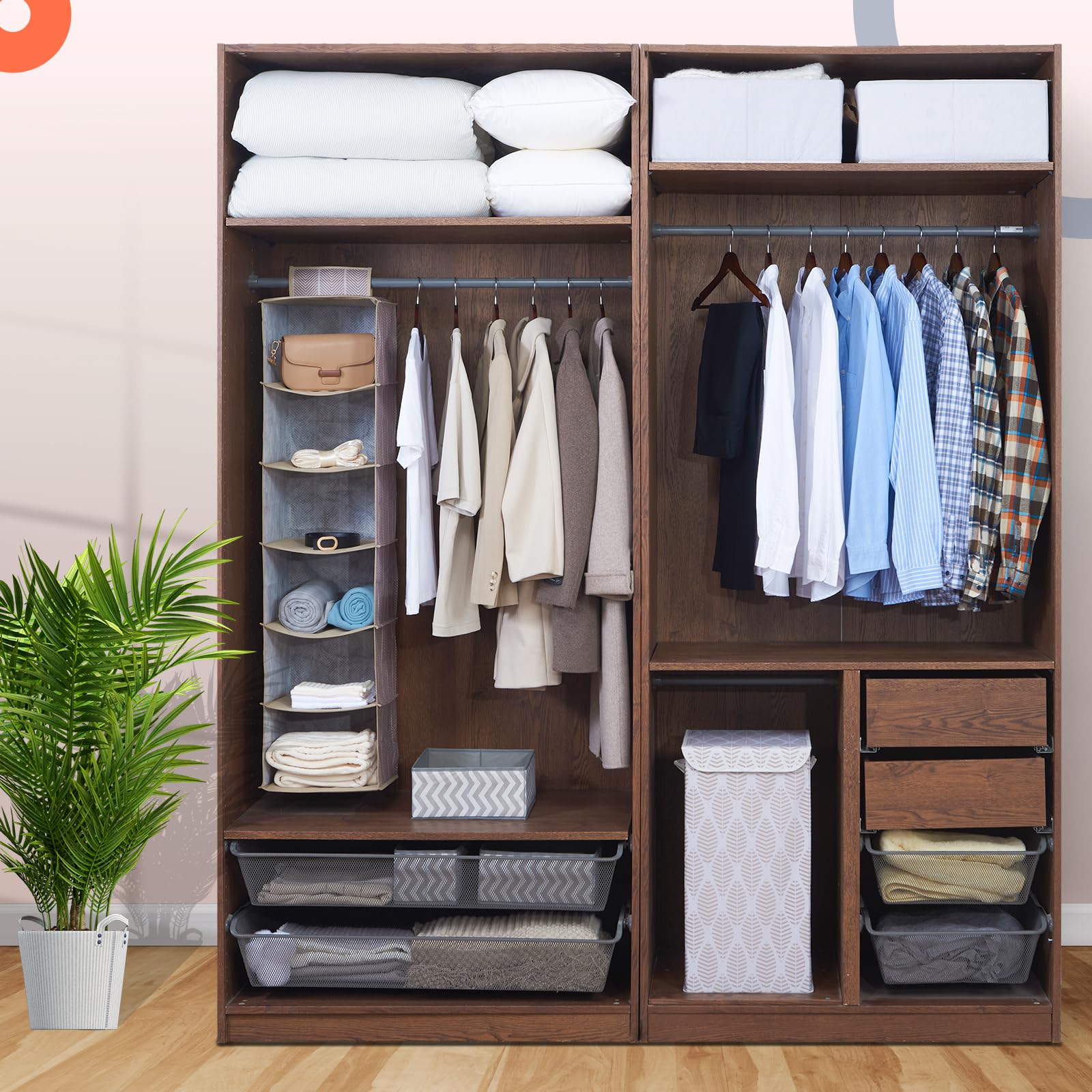 Perchas de madera maciza, paquete de 20 perchas de madera con acabado extra suave, muescas cortadas con precisión y gancho giratorio cromado, perchas de madera para ropa, camisas, abrigos,