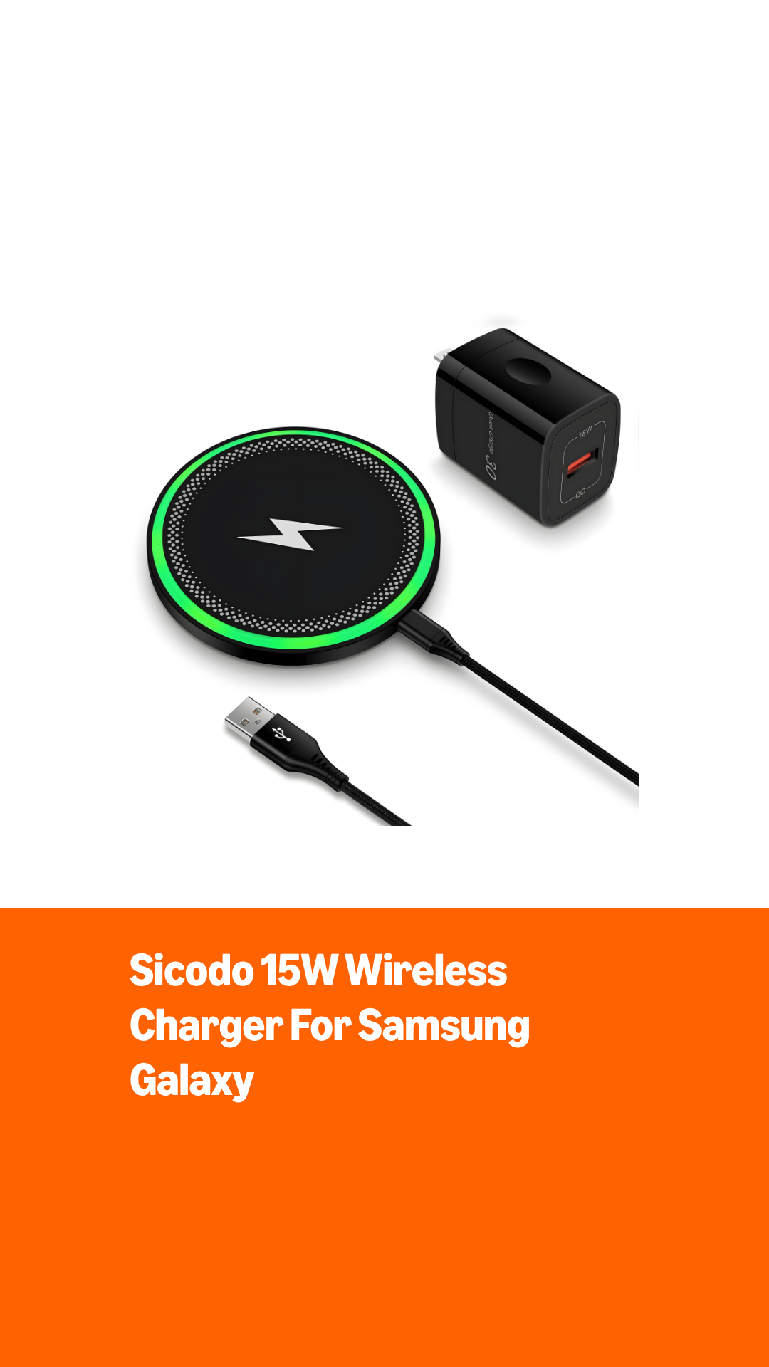 Amazon.com: 15W Fast Wireless Charger for Samsung Galaxy S25 Plus