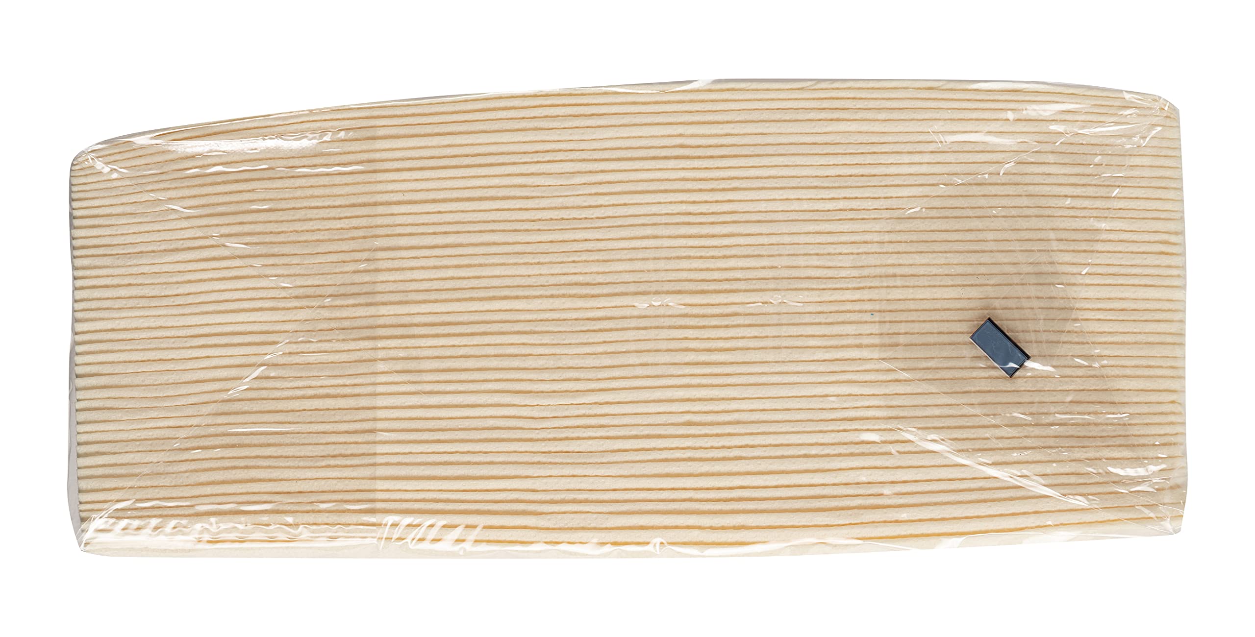 Image secondaire de Serviettes Cocktail Ivoire 20x20 cm - 50 Unités en Papier Micro-Gaufré