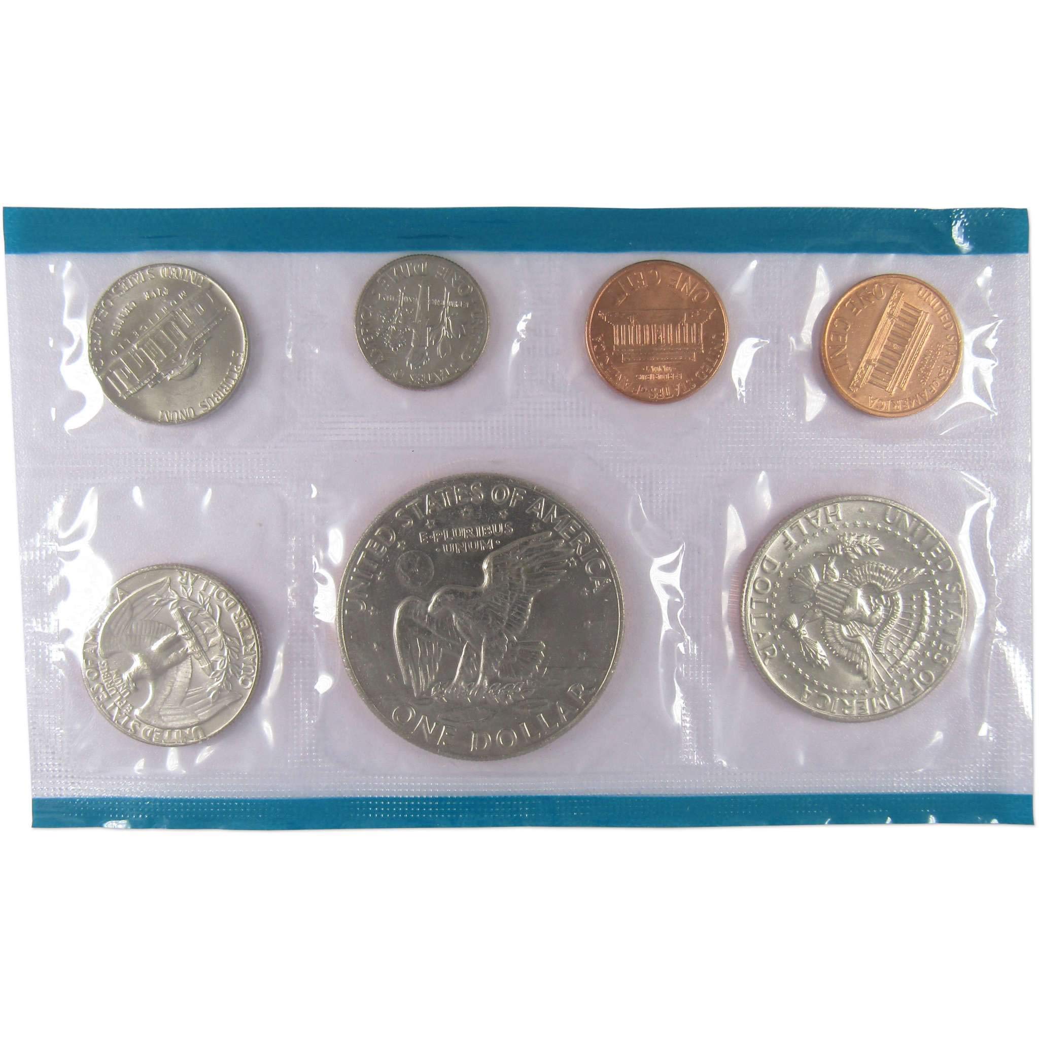 1974 Uncirculated Coin Set U.S Mint Original Government Packaging