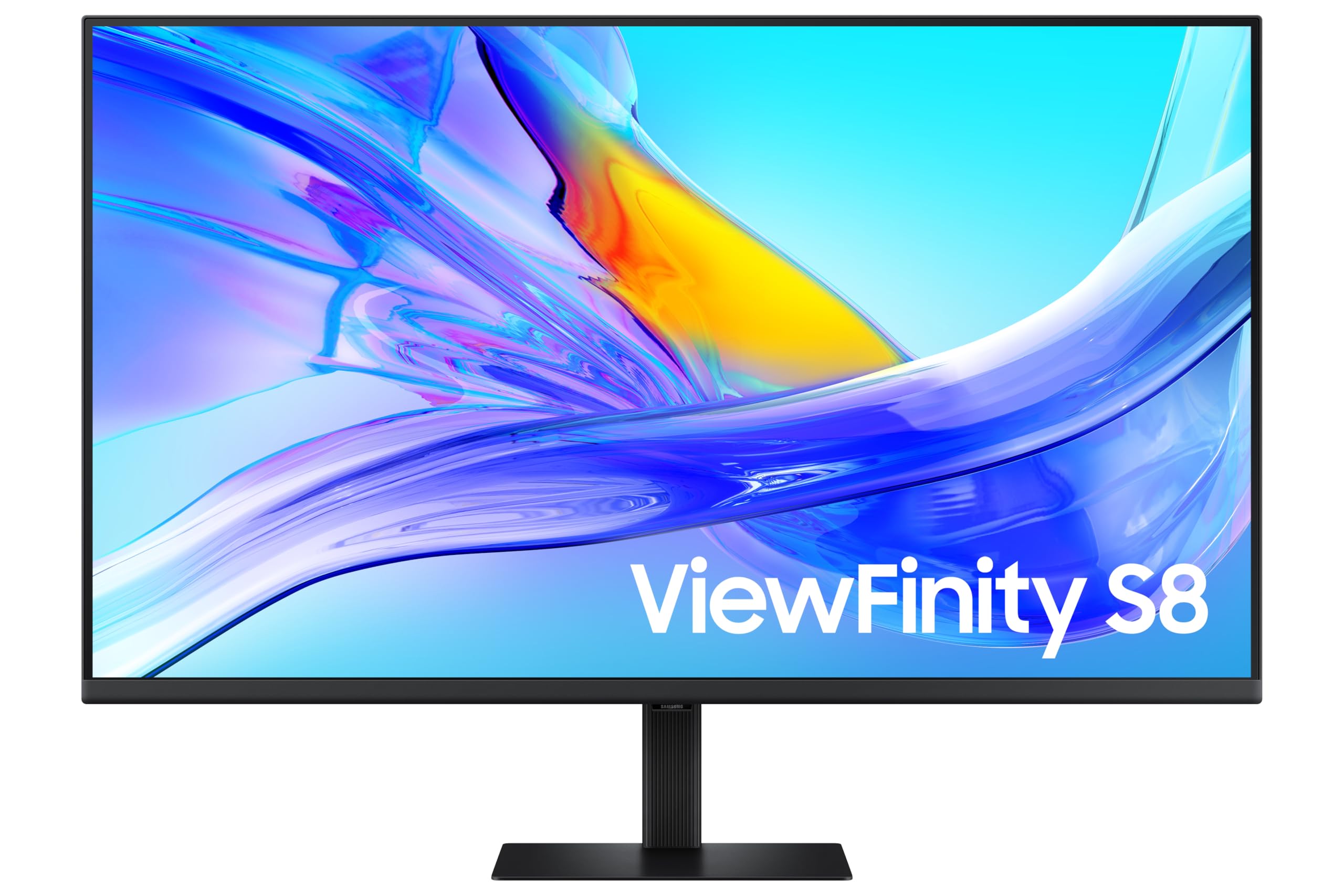 Samsung Viewfinity 37 inch 4k UHD (3,840 x 2,160) Monitor Flat High Resolution Black, 5ms, HDR 10, USB Type C, Height Adjustable Stand, 16:9 - LS37D802UANXZA