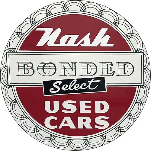 Miniatura 60 de Buick Car Company Authorized Service Insignia Emblem Seal Vintage Gas Signs Reproducción Car Company Letreros de metal de estilo vintage Letreros de