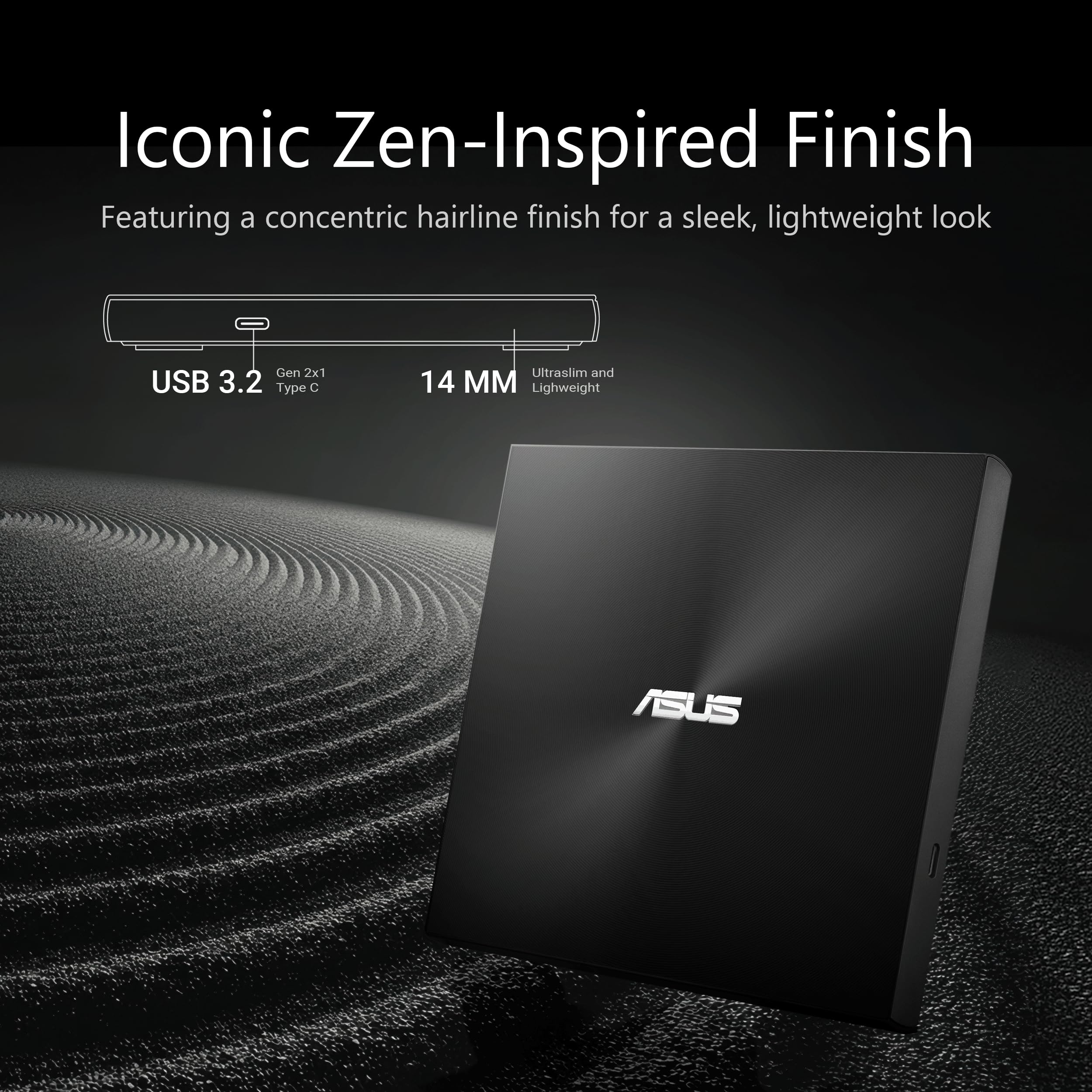 Amazon.com: ASUS ZenDrive U3M - Ultra-Slim External DVD Writer