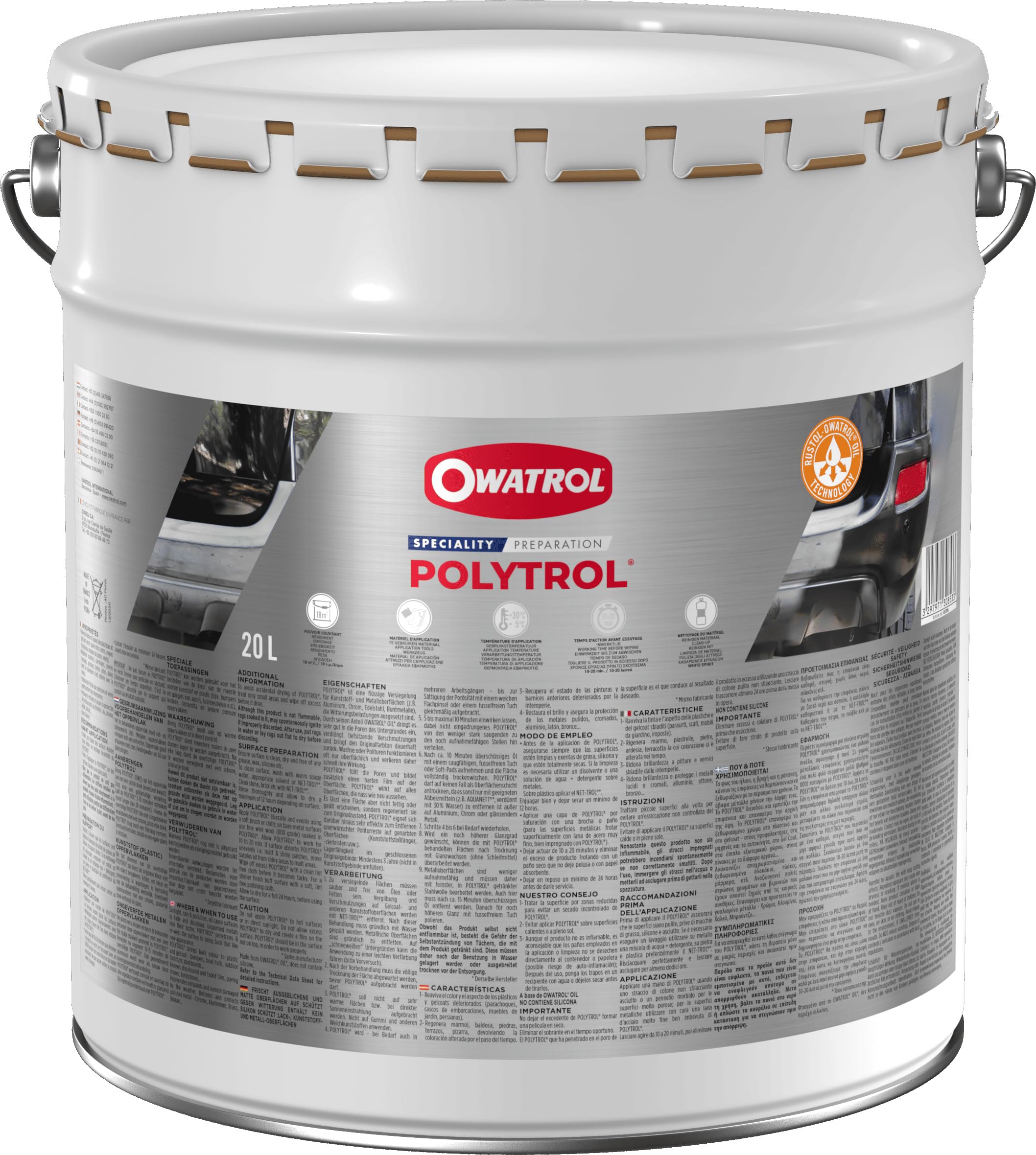Restaurador del Color Multiusos Polytrol - 20 L