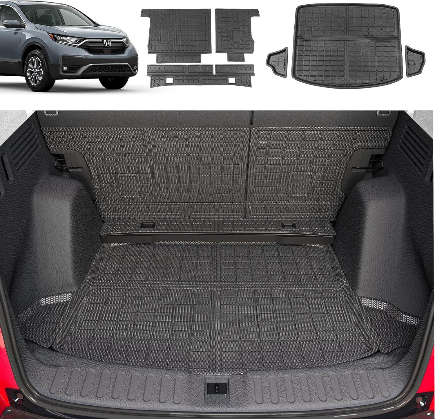 xipoqix Fit 20172022 Honda CRV Rear Trunk Mat Backrest