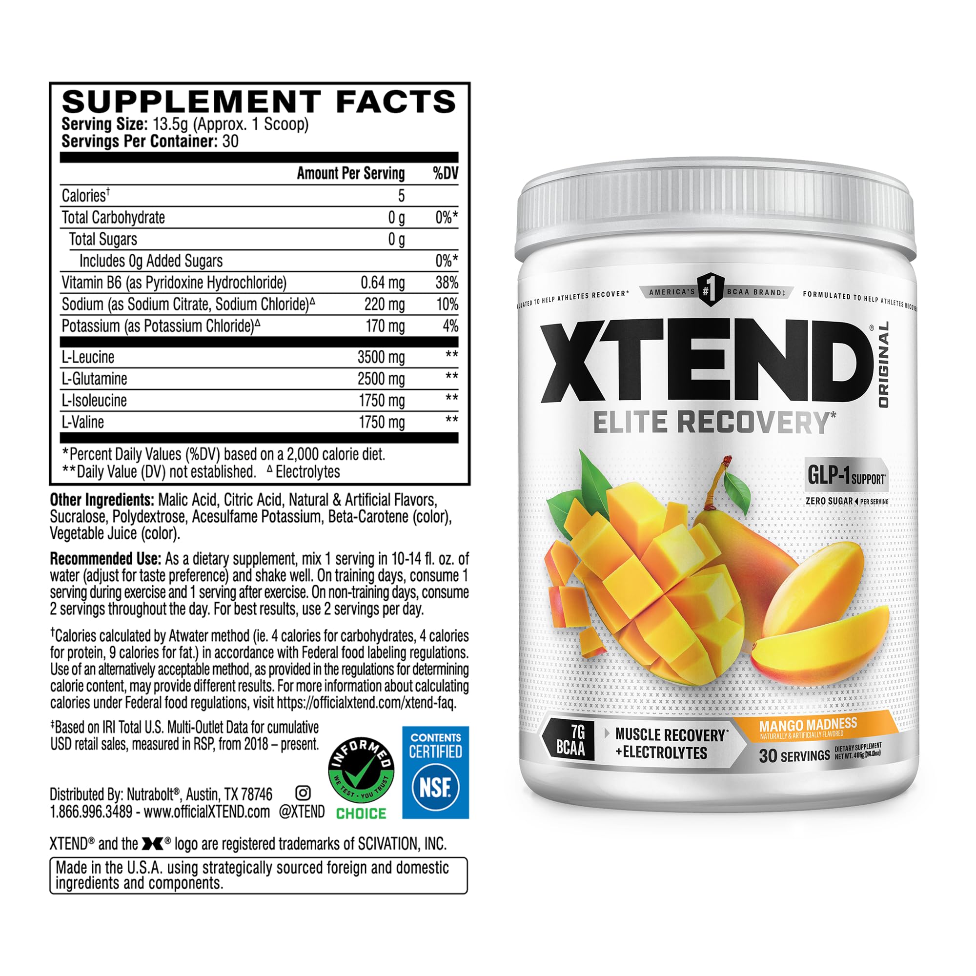 Amazon | Scivation Xtend BCAA 7000mg +シトルリン 30杯分【マンゴー Amazon | Scivation Xtend BCAA 7000mg +シトルリン 30杯分【マンゴー