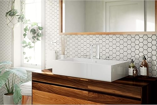 Miniatura 3 de Symmons SLW-3612-1.0 Duro - Grifo de baño de 2 manijas con montaje de drenaje en cromo pulido (1.0 GPM)