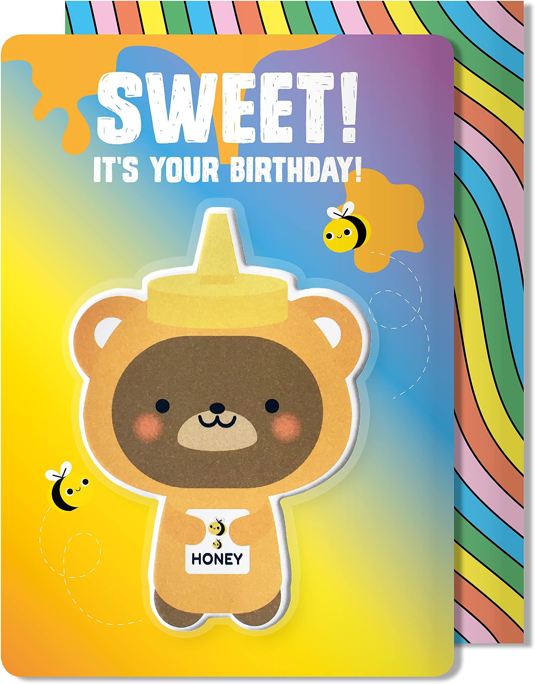 Pango Productions Stick With Me Bear Greeting Card