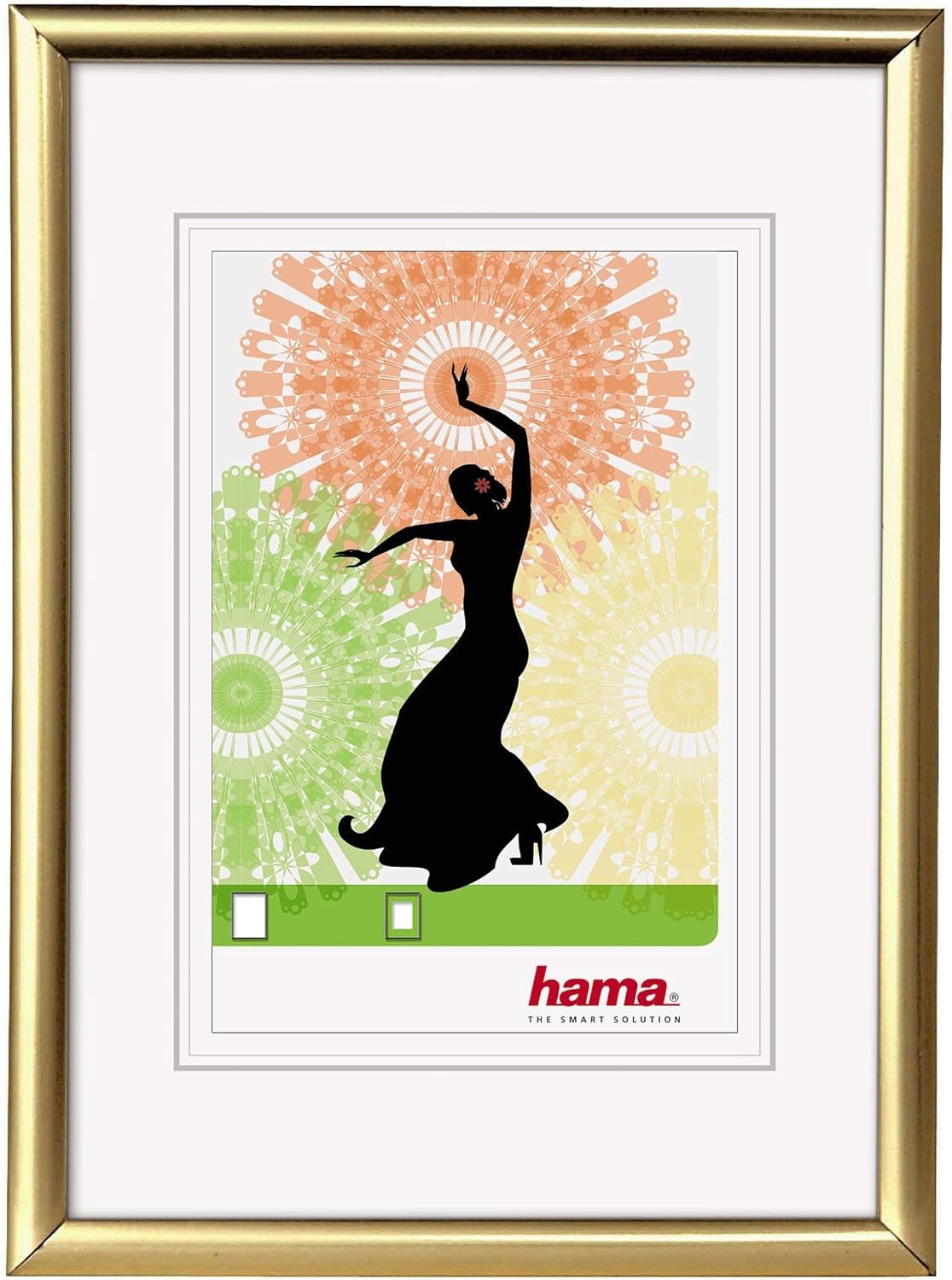 Hama 20 x 28 cm Madrid Photo Frame, Gold
