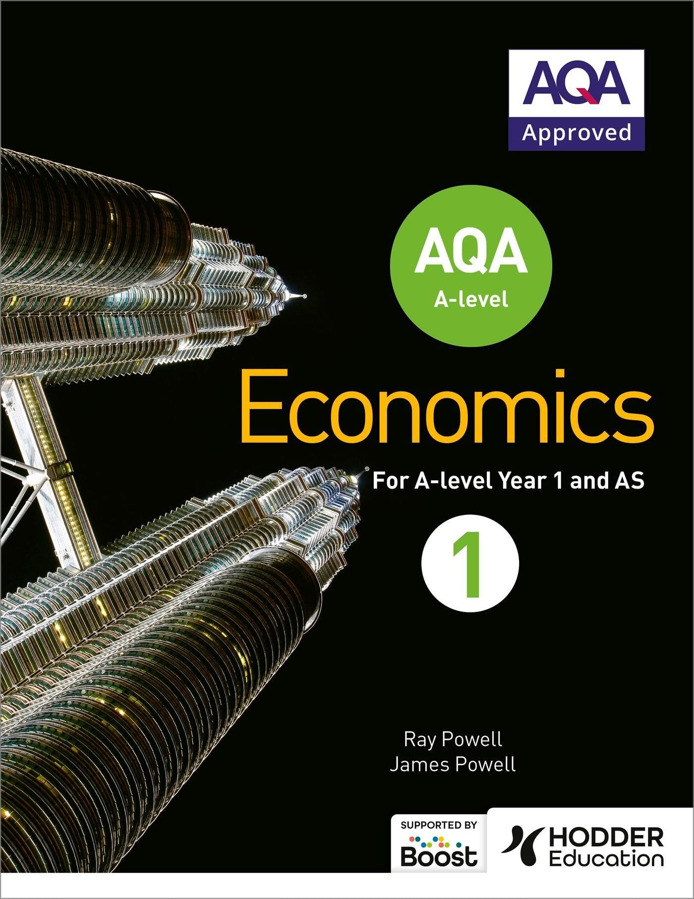 AQA A-level Economics Book 1 by Powell, James Book The Cheap Fast Free Post