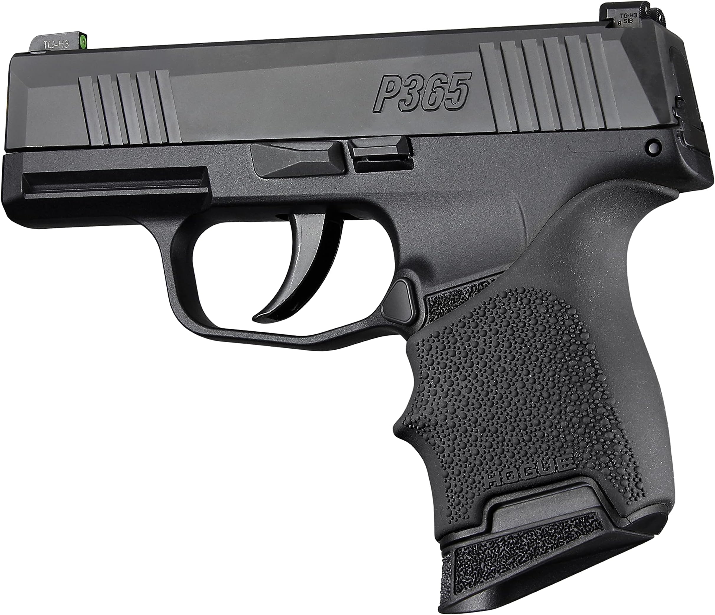 Hogue HandAll Beavertail Rubber Grip Sleeve for SIG SAUER P365