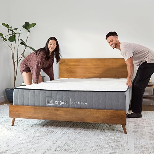 Lull Premium 5 Layer Memory Foam Mattress in a Box | Highest Density Cali King Mattress 12 Inch | Bed in a Box with Cooling Tech and Therapeutic Support | 365 Night Trial