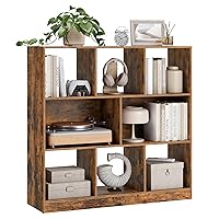 VASAGLE Libreria, Libreria Scaffale da Terra con 8 Scomparti Aperti