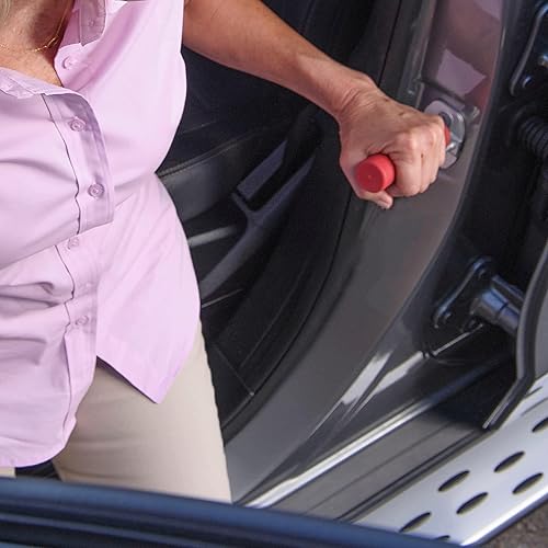 Vista 14 de Able Life Bastón automático, mango portátil de soporte para vehículo para una fácil asistencia de sentado a pie, barra de agarre de asistencia