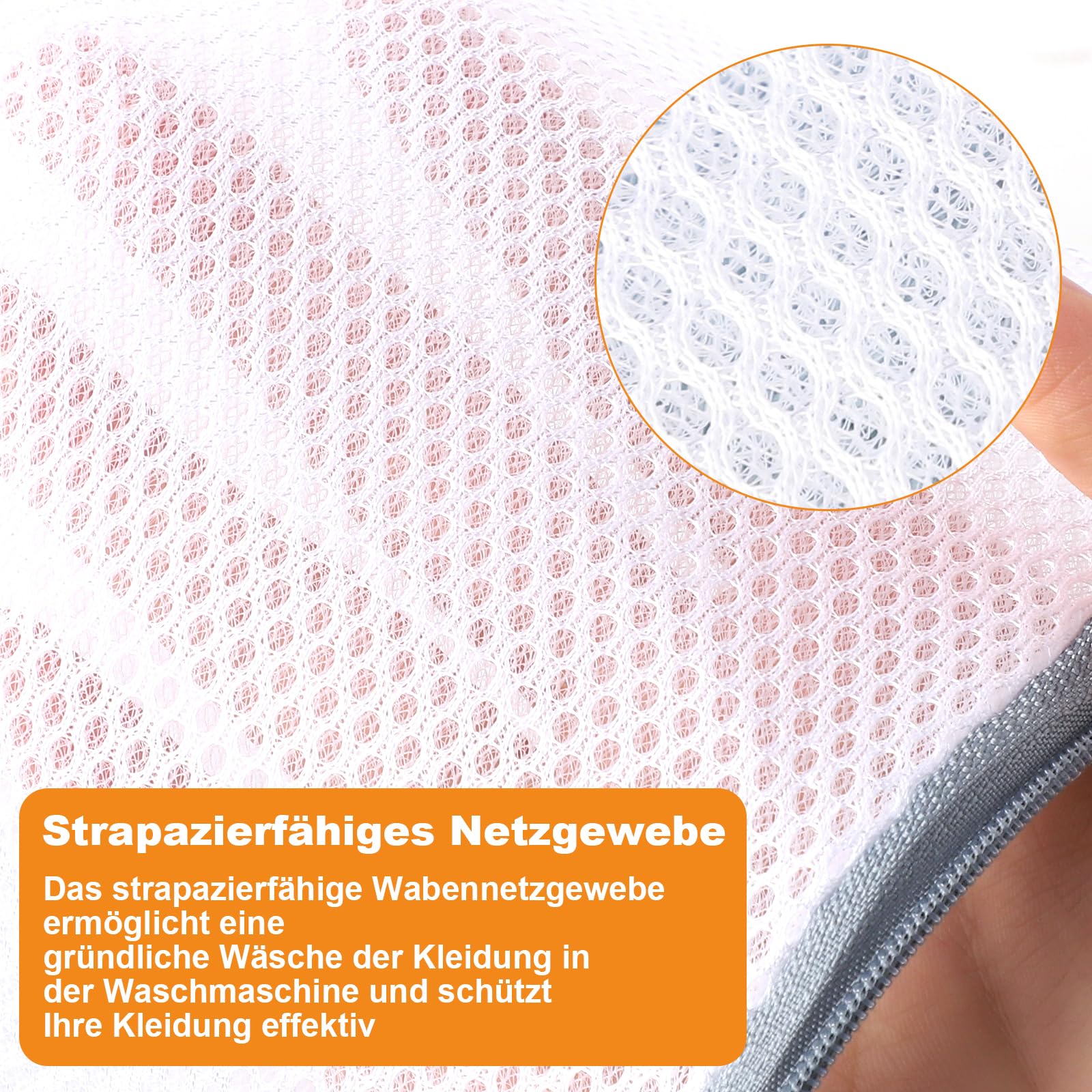3 Sacchetti Lavaggio Reggiseno In Rete - 18x20 Cm, Proteggi Delicati In Lavatrice