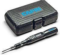 Capri Tools CP26000 Digital Torque Screwdriver - 1.77-35.39 in-lbs, ±2% CW Accuracy, Dual Direction for Electronics & Precision Work