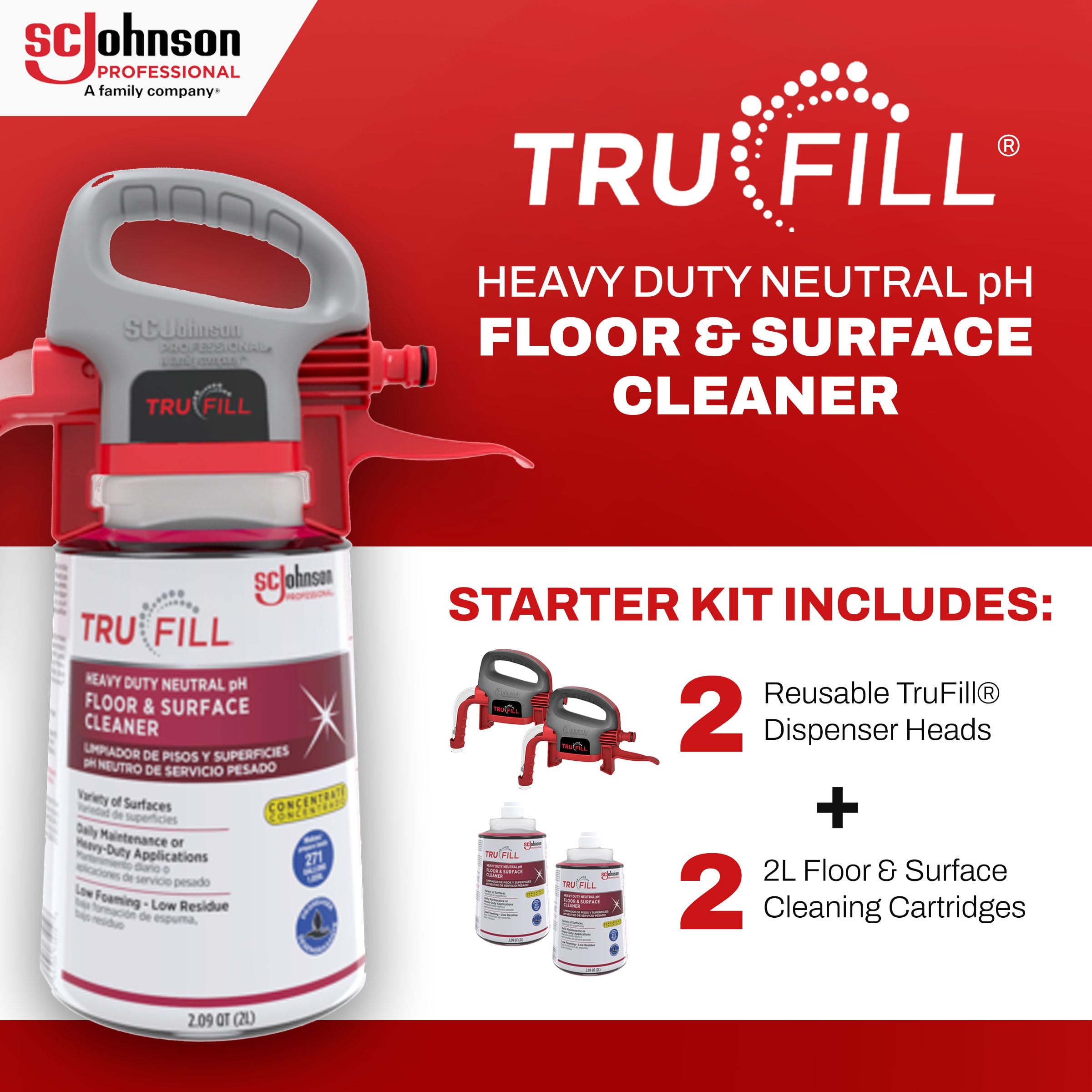 Amazon.com: SC Johnson Professional TruFill Heavy Duty Neutral pH