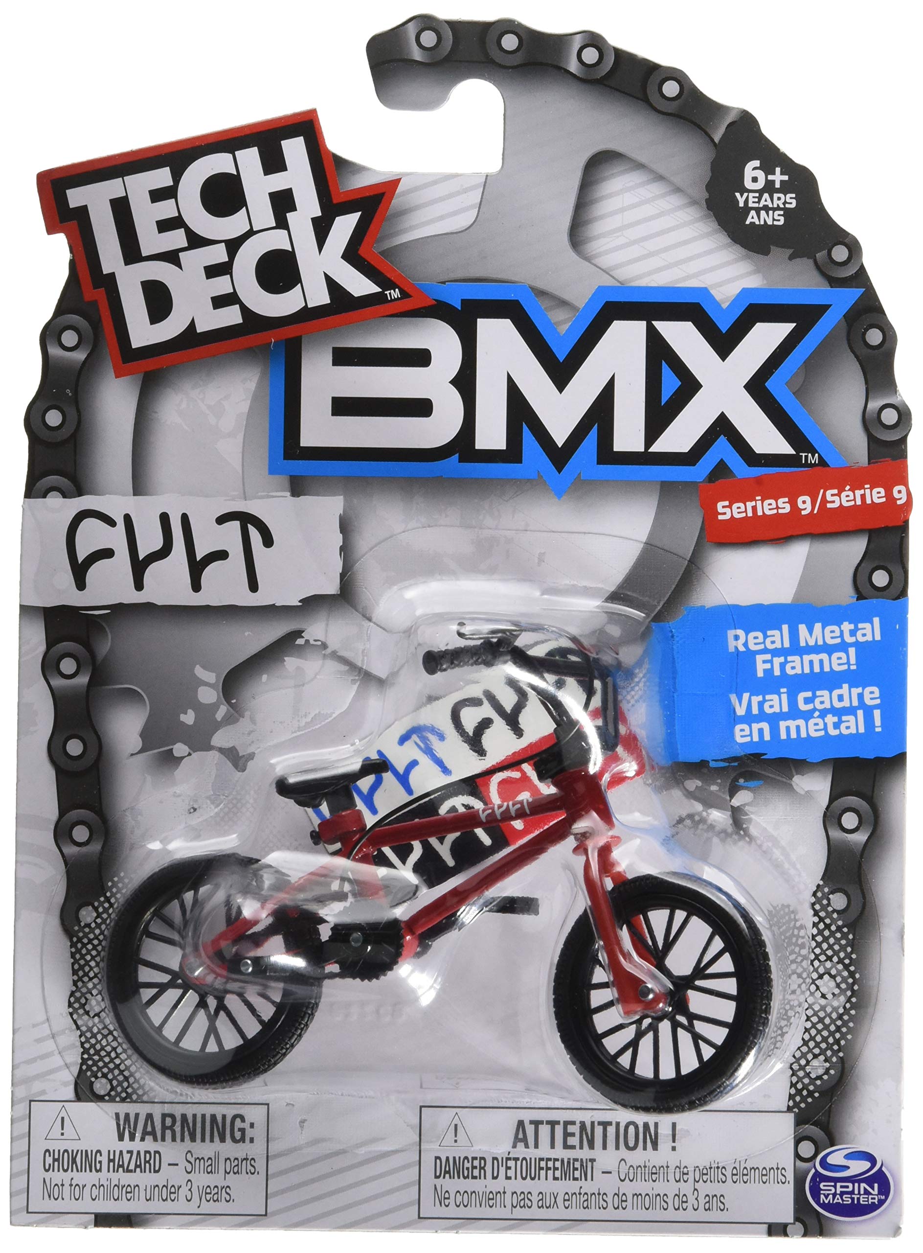 Tech Deck Bmx Series Cult Red Finger Bike 20103165 Desertcart