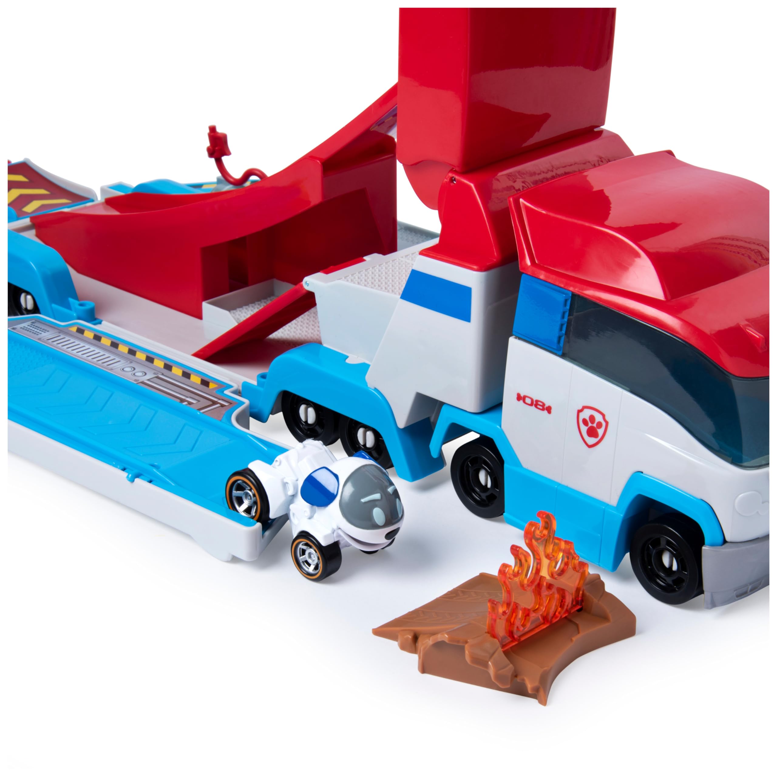 Paw Patrol Paw Patroller Die-Cast, Veicolo con Lanciatore 2 in 1, dai 3 Anni