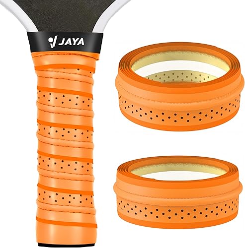 JAYA 2 Pack Extra-Length Pickleball Paddle Grip Tape, Pickleball Overgrip Wrap, Replacement Grip Wrap for Pickleball Rackets - Easy Installation and