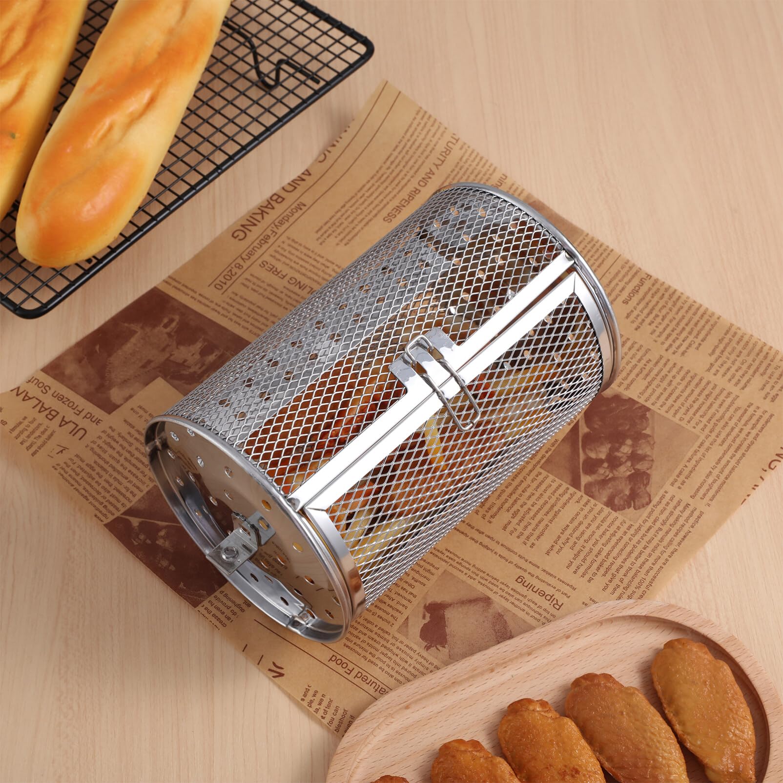 Airfryer Rack 3 Pcs Cuisson 3 Pièces Ensemble Pizza Accessoires Four