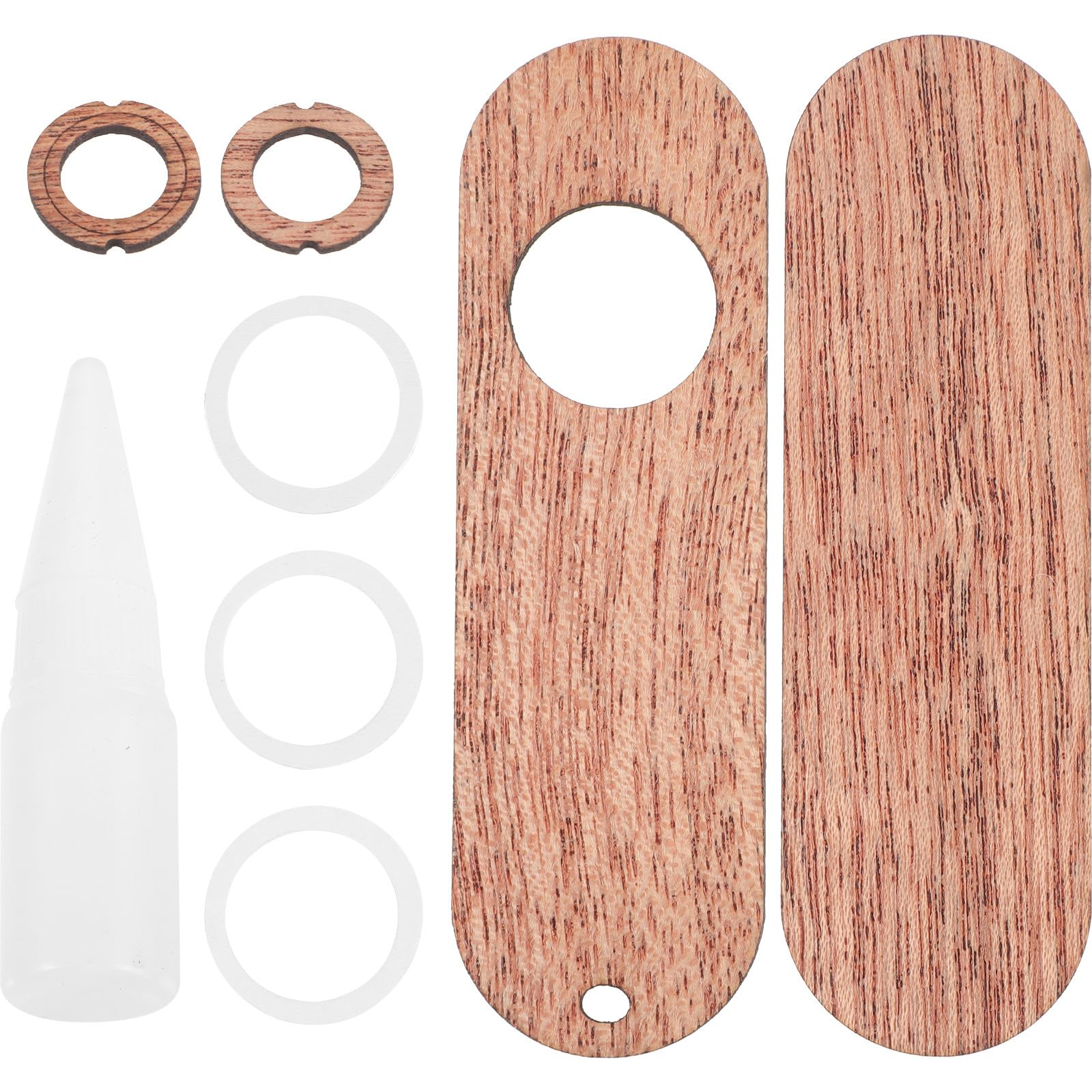 Milisten Wooden Kazoo Musical Instrument DIY Set for Adults Professional-level Mouth Wind Instrument for Music Education and Performance