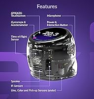 Vista 3 de Ozobot Ari Kit de Entrada Robot de Aprendizaje Interactivo con Pantalla Táctil, Sensor ToF, Acelerómetro, Giroscopio e Integración de IA