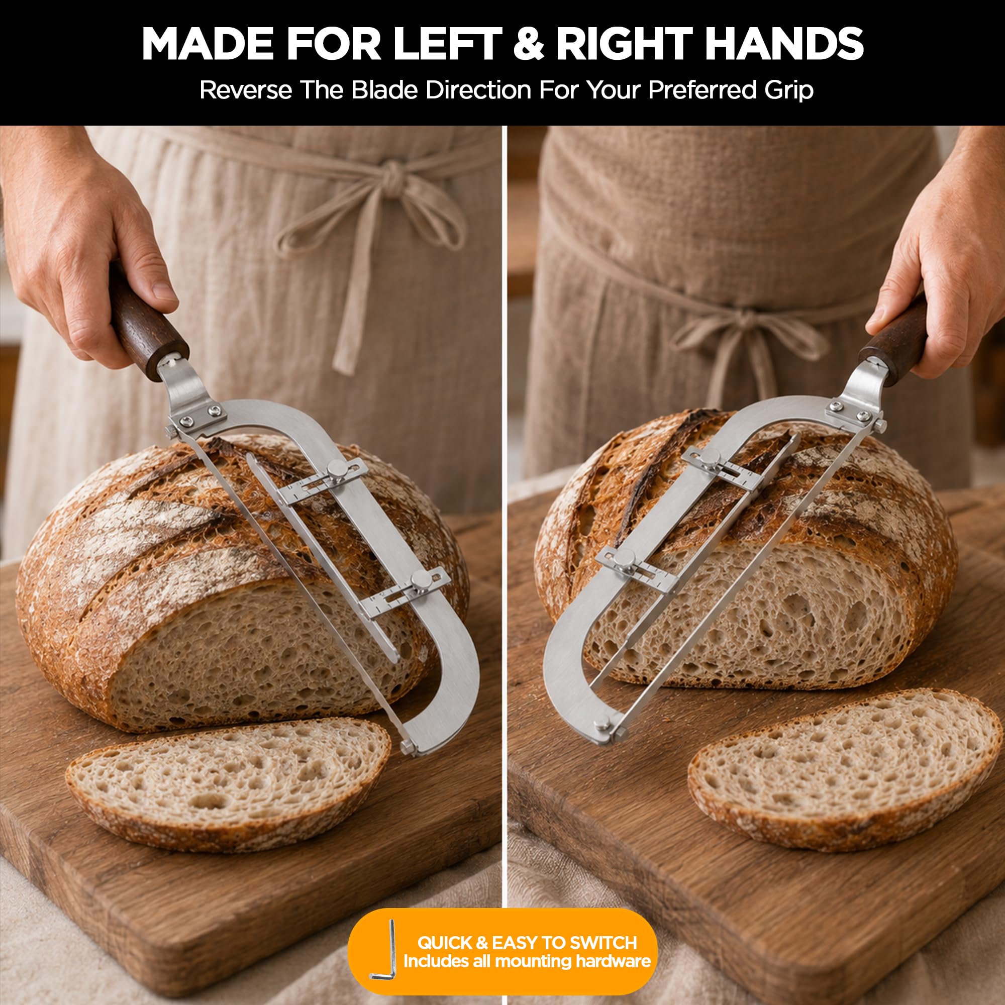 Adjustable Bread Knife - Slice Like a Pro -5