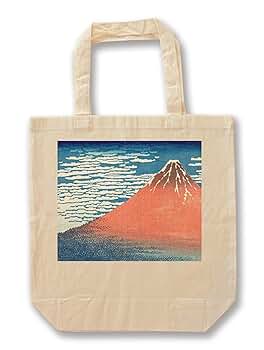 Amazon | トートバック エコバック 葛飾北斎 【アートシリーズ