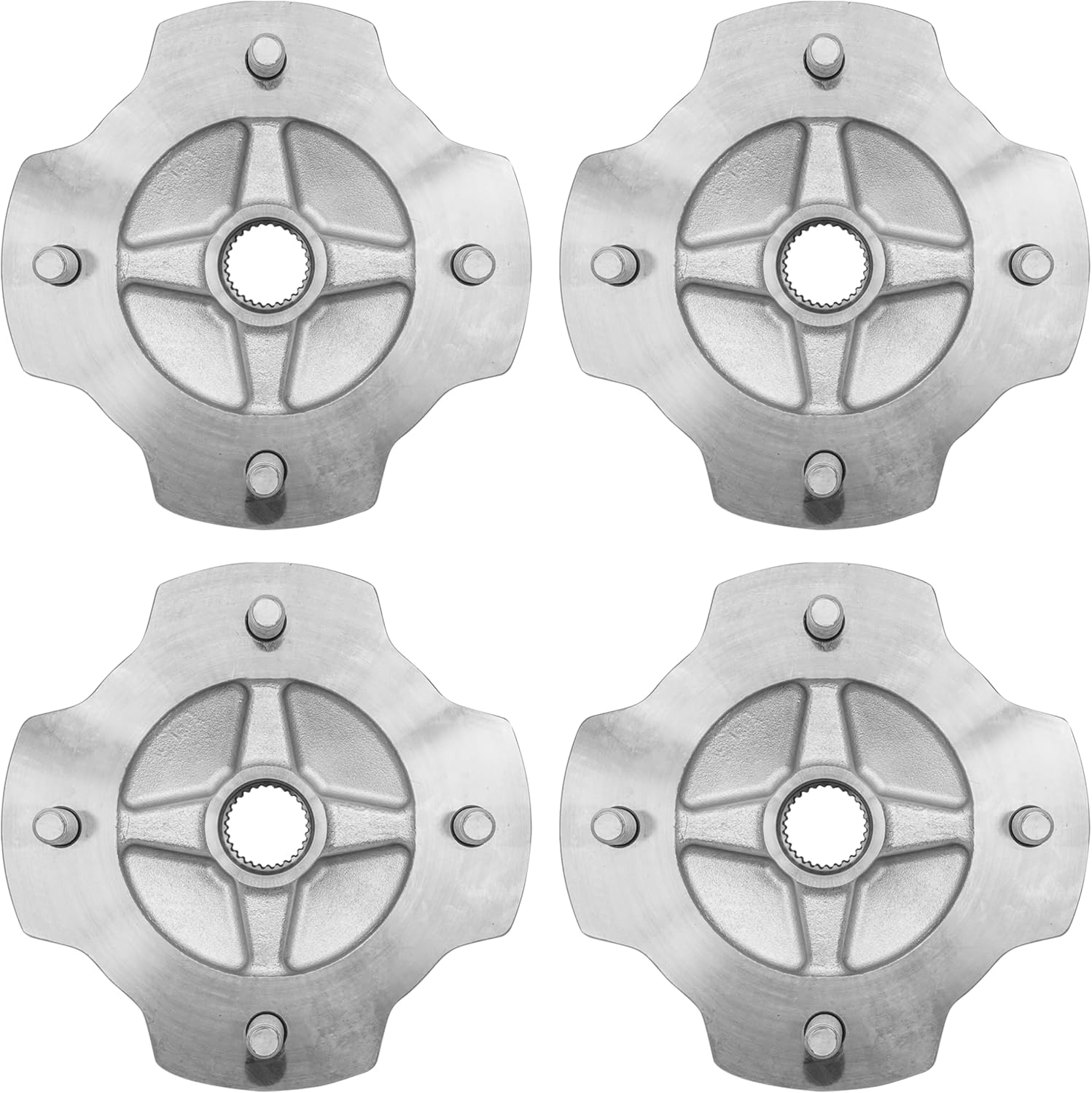 Caltric 4x 42615-HL4-F00 Wheel Hubs Compatible with Honda Pionner 1000-5 SXS1000M5 2017-2019 2021 / Pioneer 1000 SXS1000M3 2017-2021 Front and Rear