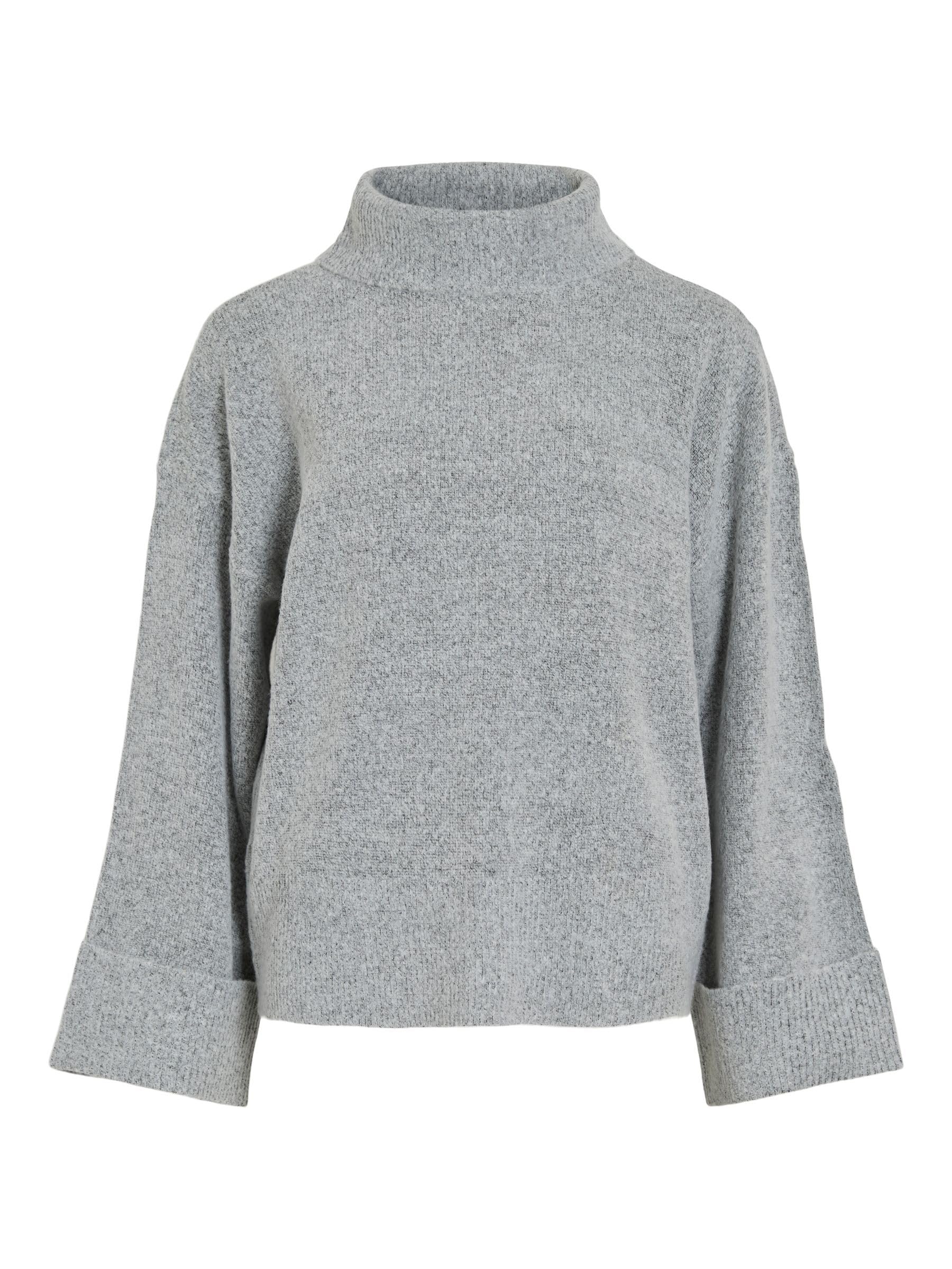 Vila Damen Virolfie Roll Neck L/S Knit Top - Noos Virolfie Roll Neck L/S Knit Top - Noos (1er Pack)