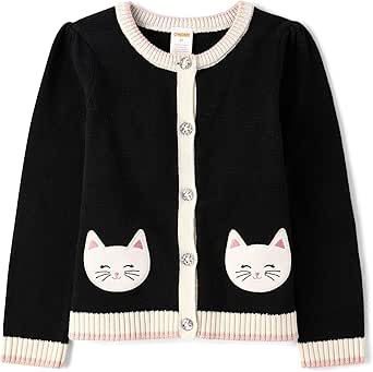 Girls | Tulle Button Candy Cardigan - New York City Ballet by in Pink | Size 4T | 100% Polyester