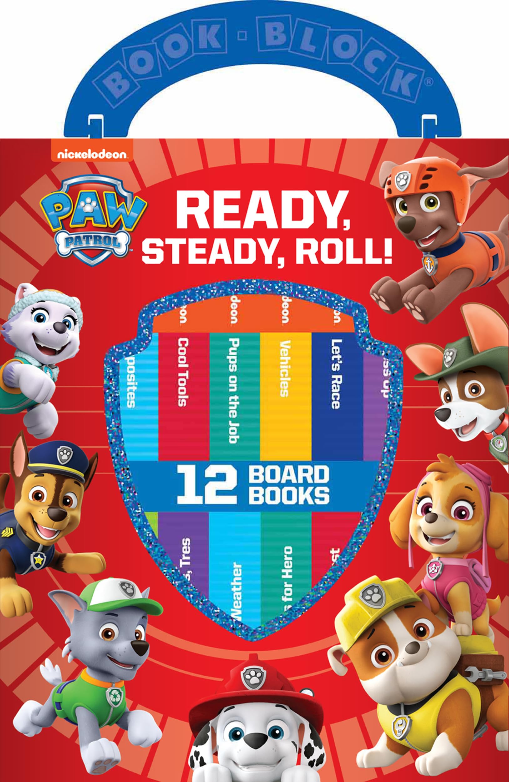 Nickelodeon - Paw Patrol - Book Block My First Library 12-Book Set - PI Kids
