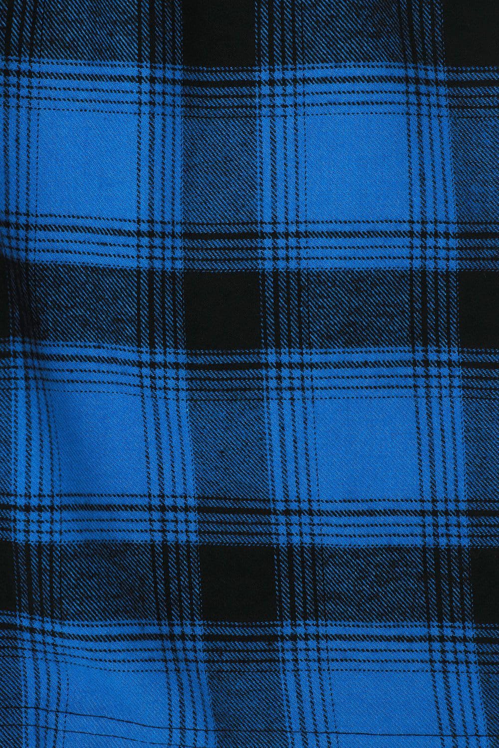 ThePyjamaFactory Chicos Corto de Algodón a Cuadros Azules Niño Pijamas