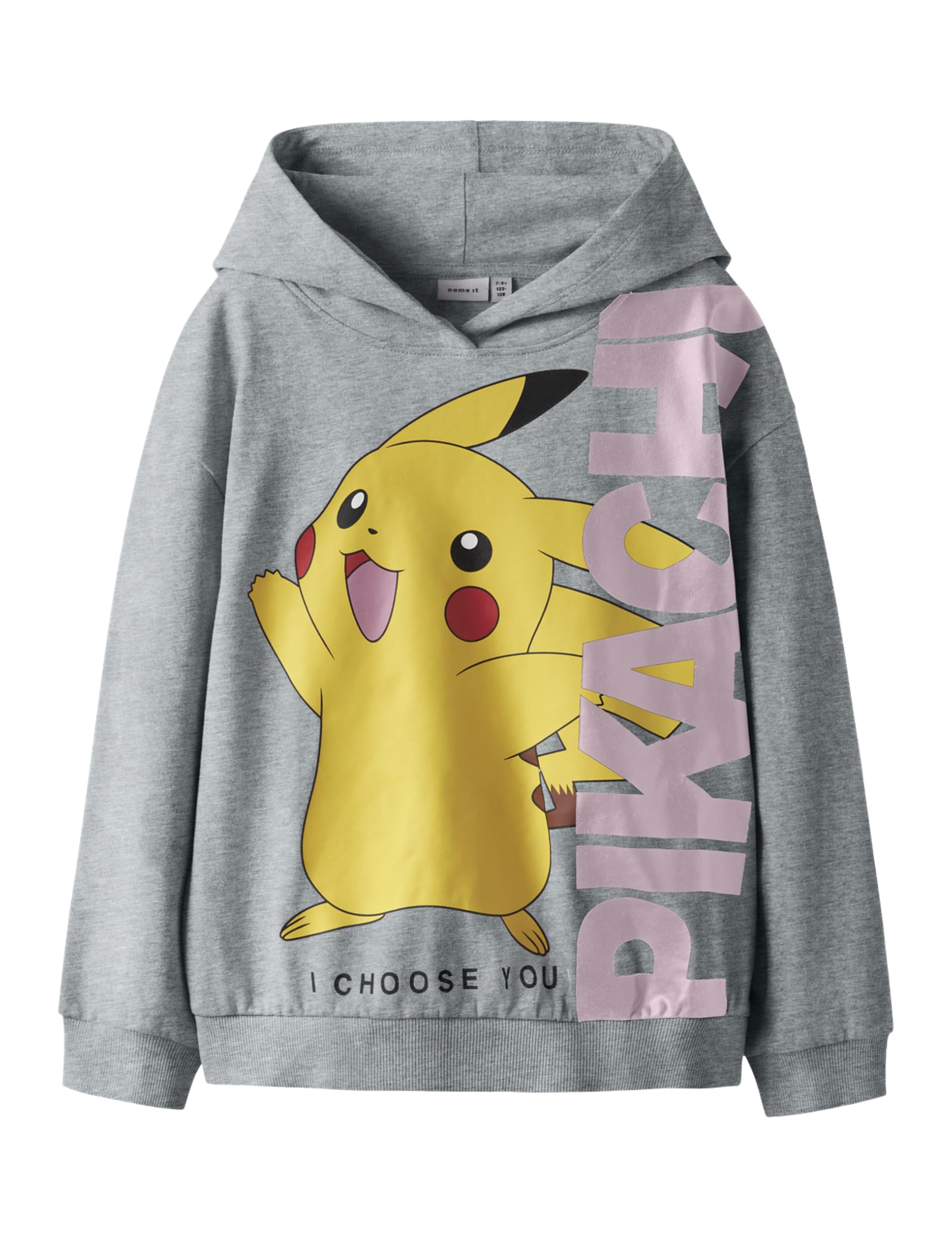NAME IT Mädchen Nkfnisara Pokemon RLX Sweat Wh Bru Sky