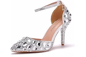 Royal Blue Crystal Queen Heels