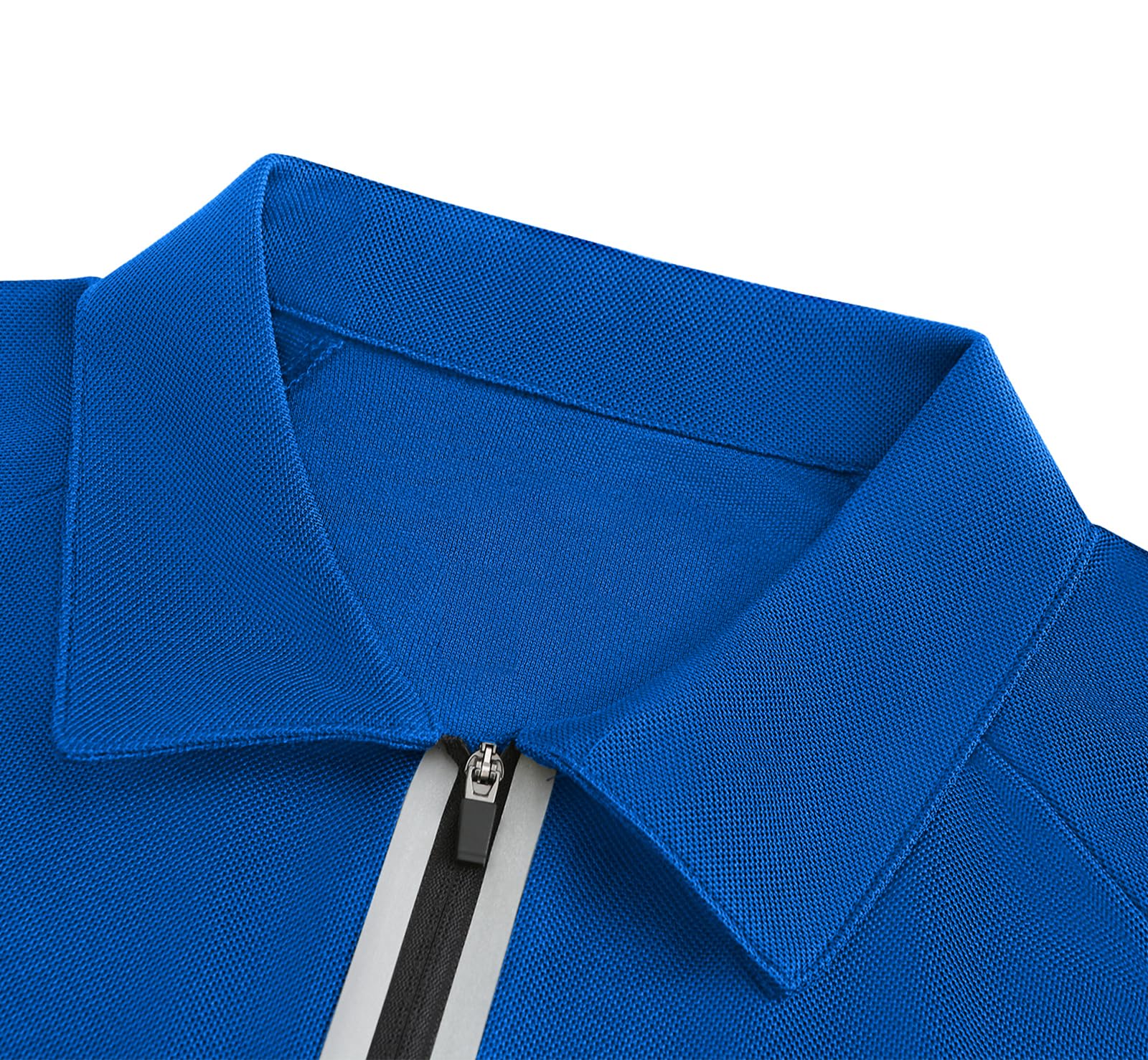 Camisas de Golf para Hombre, Ligeras, de Ajuste seco, Estampadas, absorben la Humedad, Manga Corta, Polo Deportivo